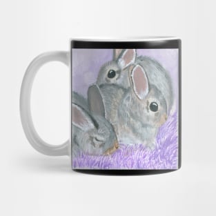 Baby Cottontail Rabbits Mug